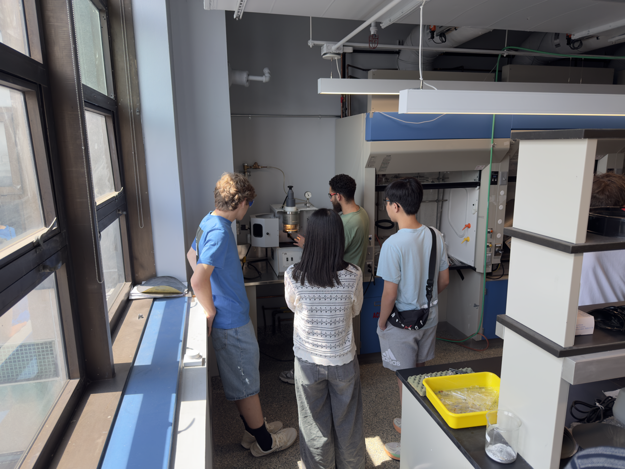 Visit from our Bronx Science Students